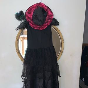 Light up witch costume medium child